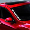 Noizy Graphics 20" Forgiven #2 Side Windshield Banner Christian Car Sticker Vinyl Decal Faith Blessed Unashamed Color: Matte Black view 1
