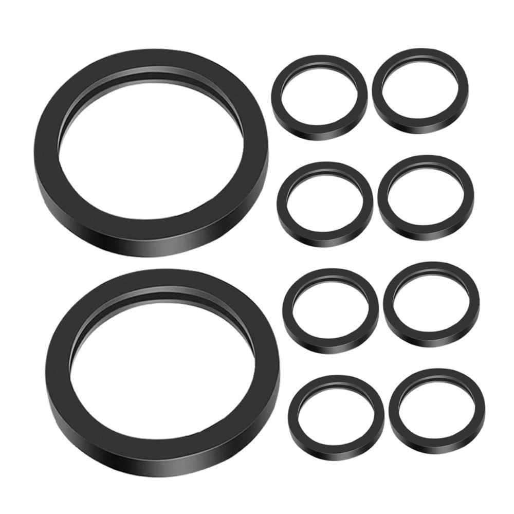 ULTECHNOVO 10Pcs Rubber Fuel Tank Gasket Leak O Shape Sealing Rings for Car Truck Fuel Containers Can Spout Replacement Gaskets for Gasoline Canisters