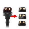 WVOPILNER Car Front Windshield Washer Wiper Nozzle Fit for Mitsubishi Mirage ASX Outlander Lancer Pajero Eclipse Grandis Fortis Zinger view 3