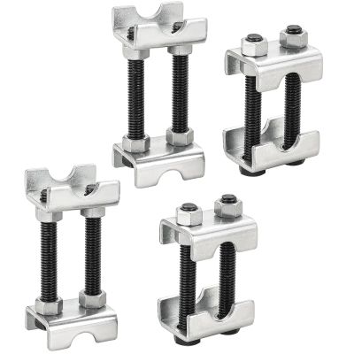 DASBET Adjustable 2-Way Coil Spring Spacers 4 Pack, 1-2 Lift or Lower Spring Compressor Tool, Mini Coil Spring Booster for Car & Truck Shock Absorbers, Automotive Strut Accessories (4)
