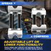 DASBET Adjustable 2-Way Coil Spring Spacers 4 Pack, 1-2 Lift or Lower Spring Compressor Tool, Mini Coil Spring Booster for Car & Truck Shock Absorbers, Automotive Strut Accessories (4) view 4