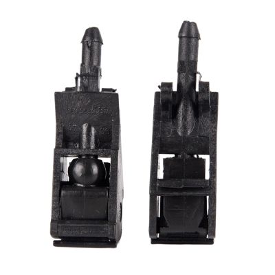 WVOPILNER 2Pcs Sprinkler Head Car Windshield Wiper Jet Washer Nozzle Fan Shaped Spray Fit for Passat B5 Fit for Golf Old Fit for Bora 4 MK4 Polo