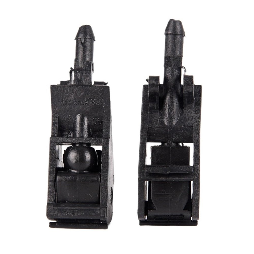 WVOPILNER 2Pcs Sprinkler Head Car Windshield Wiper Jet Washer Nozzle Fan Shaped Spray Fit for Passat B5 Fit for Golf Old Fit for Bora 4 MK4 Polo