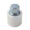 Cnamid5 Wheel Lock Nut Screw Removal Key Anti-Theft Lugnut Socket for Audi Vehicle, Letter F view 3