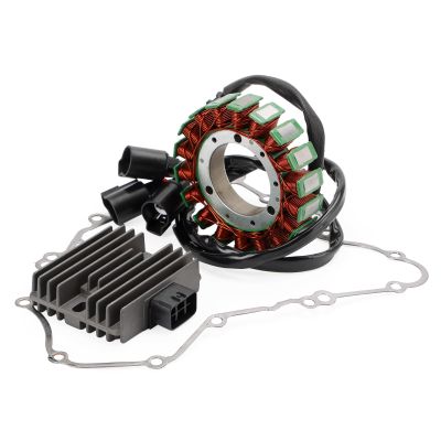 MAD HORNETS Magneto Coil Stator + Voltage Regulator + Gasket Assy For Kawasaki KVF750 For Brute Force KRF750 Teryx 4X4