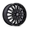 FUEL OFF-ROAD D868 Arc Dually 22X8.25, 8X6.5, -3.29, 201mm Gloss Black Milled - D86822827225 view 1