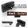 Tackform 8 Gang Auxiliary Switch Panel Controller Mount with 20mm Ball | Compatible with Auxbeam | 6061-T6 CNC Billet Aluminum | NOT Compatible with 1" / B Sized Systems view 2