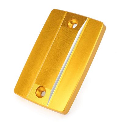 Cnwaga3 Motorcycle Front Brake Fluid Reservoirs Cover Master Cylinder Cap for Yamaha, Gold