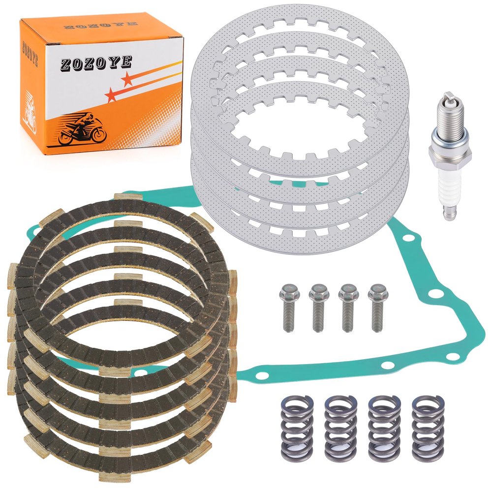 Heavy Duty Clutch Kit w/Gasket Springs for Honda XR200 XR200R ATC200X XL185S XL200R 1981-2002