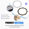 Heavy Duty Clutch Kit w/Gasket Springs for Honda XR200 XR200R ATC200X XL185S XL200R 1981-2002 view 3