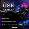 KAEDEAR Dual USB-A Motorcycle Charger with Switch, KDR-M3-AA view 2