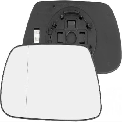 Exterior Mirror Replacement Glass, Car Rearview Heated Mirror Glass Left/Right Door Side Wing Mirror Glass Blue/White, for Jeep Grand Cherokee 2005-2010