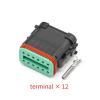 YHGBVRD DT04-12P-E005 Flat Cover 12pin Manufacturer Direct Sales DT Series Automotive Plug Waterproof Connector Additional Terminal(Female Set) view 2