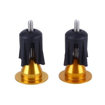 RYUJNDK Aluminum Bike Handlebar End Plugs Bike End Grips Bicycles Handle Grips End Caps for Most Bicycles Bike Part (2pcs)