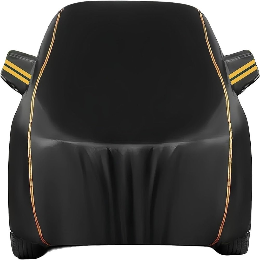 Car Cover Waterproof All Weather fit for GMC Sierra Crew Cab 6.6ft Bed 2014-2023, Windshield Cover,Waterproof Car Cover,Car Covers for Automobiles All Weather Waterproof
