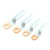 DLAHPJPT Automotive Electrical connectors DTL-10/16/25/35/50/70 10mm2 16mm 25mm Compression Aluminum Copper Bimetal Terminal Wiring Connector Lug Electric Power Fittings(DTL-70) view 1