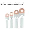 DLAHPJPT Automotive Electrical connectors DTL-10/16/25/35/50/70 10mm2 16mm 25mm Compression Aluminum Copper Bimetal Terminal Wiring Connector Lug Electric Power Fittings(DTL-70) view 3