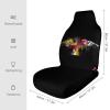 Maryland Marylander Flag Theme 2 Pcs Car Seat Cover,Breathable and Waterproof Car Front Seat Cover Set Universal Interior for Cars Sedans SUVs Vans Trucks view 2
