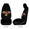 Maryland Marylander Flag Theme 2 Pcs Car Seat Cover,Breathable and Waterproof Car Front Seat Cover Set Universal Interior for Cars Sedans SUVs Vans Trucks view 3