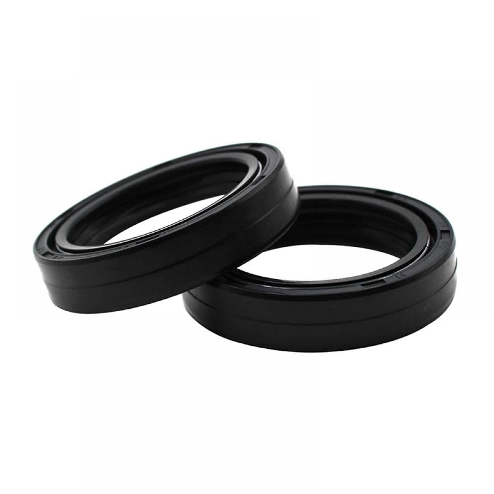 YRHFC Front Fork Damper Oil Seal and Dust Seal Compatible with K KZ750L KZ750M CSR KZ750R GPZ S DR250 DR500 36x48x8(Oil Seals)