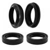 YRHFC Front Fork Damper Oil Seal and Dust Seal Compatible with K KZ750L KZ750M CSR KZ750R GPZ S DR250 DR500 36x48x8(Oil Seals) view 2