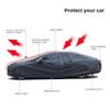 MotorCart Basics Car Cover Waterproof for Maserati GranTurismo S 2008-2019,Outdoor Full Cover for Sun, Rain and Dust Protection,All-Weather Rain and Dust Protection with Zip and Wind Cord view 3