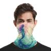 GBNMQED Face Mask Face Cover Balaclava Bandanas Cover Headband Beautiful Mermaid Tail Printed Neck Gaiter Scarf Head Wrap Headwear for Men Women view 3