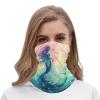 GBNMQED Face Mask Face Cover Balaclava Bandanas Cover Headband Beautiful Mermaid Tail Printed Neck Gaiter Scarf Head Wrap Headwear for Men Women view 4