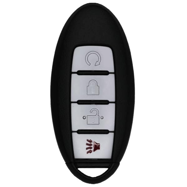 KEYS4LESS Replacement Key Fob Compatible with Titan 2017 FCC 2AOKM-NI7 Part Number 285E3-5AA3D 285E3-5AA3C 285E3-9PA4A