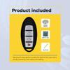 KEYS4LESS Replacement Key Fob Compatible with Titan 2017 FCC 2AOKM-NI7 Part Number 285E3-5AA3D 285E3-5AA3C 285E3-9PA4A view 3