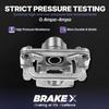 Brake X Rear Brake Calipers Replacement for 2006-2007 Mercedes-Benz C350 | Zeta Coated Rear Calipers with Bracket view 4
