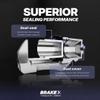 Brake X Front Brake Calipers Replacement for 2009-2014 Acura TL | Zeta Coated Front Calipers with Bracket view 2