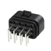 ARETV 1/8 Pin 32006-TP2 2.8mm Connector Plastic Housing Plug Electric Wiring Harness Cable PlugMultiple Slots Forms)(Blue) view 1