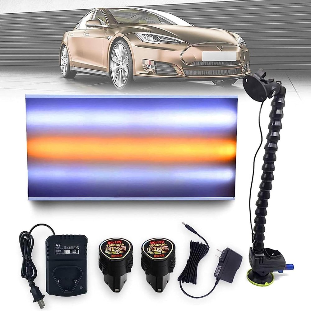 Car Dent Repair Light Tools, Car Dent Repair Light Tools, Car Dent Repair Light Tools Car Dent Repair Tool Led Light, Reflective Bord Light Portable Repair Lamp Powerful Car Dent Repair Light with 100