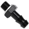 Podavelle M10x1.0 Male Metric to 5/16 Barb Fuel Pump Outlet Adapter Fitting Aluminum Black view 3