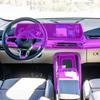 FOJRHGFK Car Interior Film Dashboard Piano Board Shift Center Console Anti-Scratch Transparent TPU PPF Filmfor BMW U10 U11 X1 X2 ix1 2023 view 1