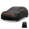 X AUTOHAUX Universal Car Cover Easy Installation Lightweight Portable with Right Side Zipper Door Fit for Jeep/SUV YM view 1