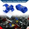 Hihaha Hose Separator Clamp Fitting Adapter/Pipe Tube Line Separator Clamp Tooling AN6 14mm 4pcs Blue view 2