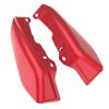 Mats-Csrewy Color - Matched Mid Frame Air Deflectors Heat Shield, Perfectly Fit for Harley Touring Models 2009-2026 Wicked Red view 1