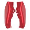 Mats-Csrewy Color - Matched Mid Frame Air Deflectors Heat Shield, Perfectly Fit for Harley Touring Models 2009-2026 Wicked Red view 2