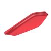 Mats-Csrewy Color - Matched Mid Frame Air Deflectors Heat Shield, Perfectly Fit for Harley Touring Models 2009-2026 Wicked Red view 3
