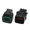 ARETV Automotive Front Electrical Plug Modern Front Waterproof Male/Female Connector PB621-06020(6p female male,1 set) view 2