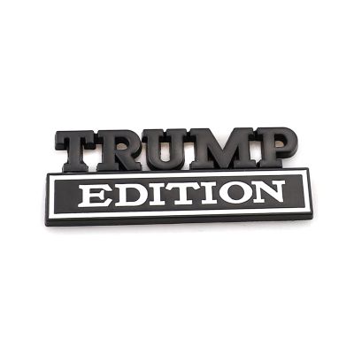 Trump Edition Car Emblem Truck Badge for Vehicles for Universal Vehicle, Car, Truck, SUV (D,2 Items)