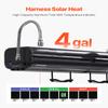 VEVOR Pressurized Water Tank,4 Gal,Lightweight Aluminum Metal,Multi-Dispensing Outdoor Roof Rack Water Tank with 2 Splash-Guard Panels,Versatile Nozzle with Pressurization Port,Fit for Trucks view 4