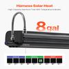 VEVOR Pressurized Water Tank, 8 Gal, Lightweight Aluminum Metal,Multi-Dispensing Outdoor Roof Rack Water Tank with 2 Splash-Guard Panels,Versatile Nozzle with Pressurization Port,Fit for Trunks view 4