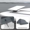 Koroao Starlink Mini Mobility Mount,Starlink Mini Mount,Aluminum Alloy Starlink Roof Rack Mobility Kit,Anti-Theft RV Bracket for Starlink Mini/Mini X and Boat Mounting Kit Accessories (Grey view 3