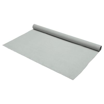 A ABSOPRO Headliner Fabric 27.5"Lx57"W Interior Trim DIY Roof Repair Replacement Suede Fabric Light Gray