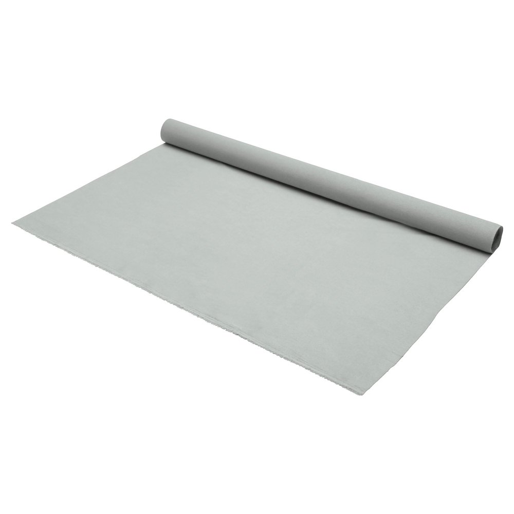 A ABSOPRO Headliner Fabric 27.5"Lx57"W Interior Trim DIY Roof Repair Replacement Suede Fabric Light Gray