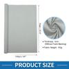 A ABSOPRO Headliner Fabric 27.5"Lx57"W Interior Trim DIY Roof Repair Replacement Suede Fabric Light Gray view 4