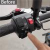 GErnie Modification Mototcycle Accessories Switch Button Turn Signal Switch Key Cap Compatible with FAZER FZ6 FZ-6 FZ1 FAZER FZ-7 FZ8 FZ9 FZ10 XJ6 view 3